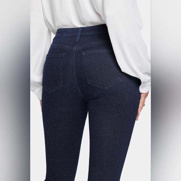 NWT Not Your Daughters Jeans NYDJ Ami Skinny Dark Wash Denim Jeans Size 10 #1221 - Picture 7 of 9